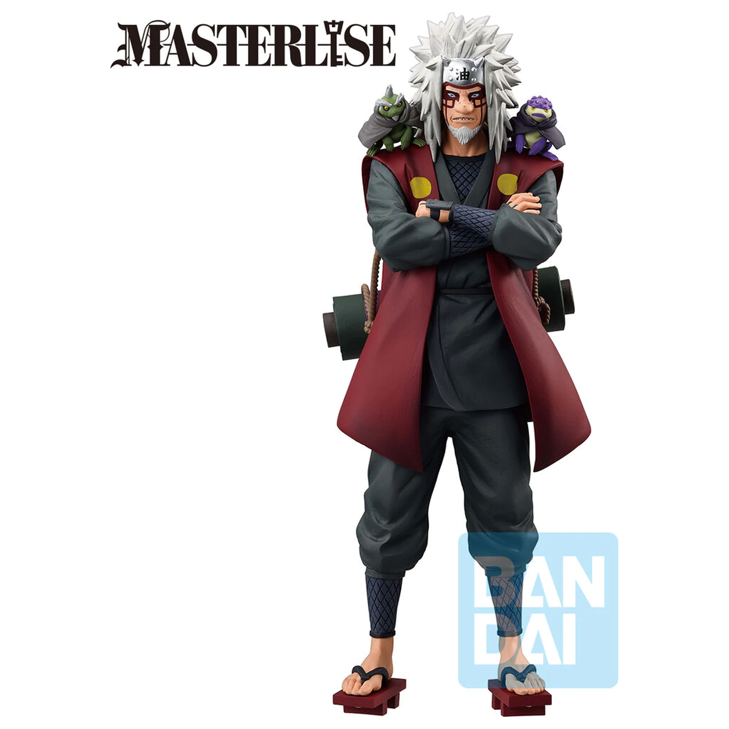Naruto Shippuden Masterlise A Bridge Between the Lament of Samsara and Peace Jiraiya Ichibansho figura 27cm termékfotó
