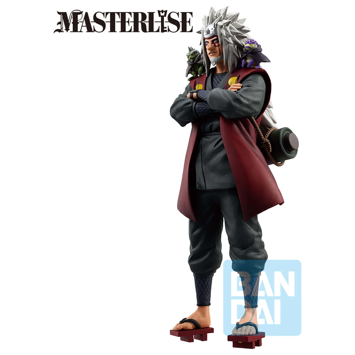 Naruto Shippuden Masterlise A Bridge Between the Lament of Samsara and Peace Jiraiya Ichibansho figura 27cm termékfotó