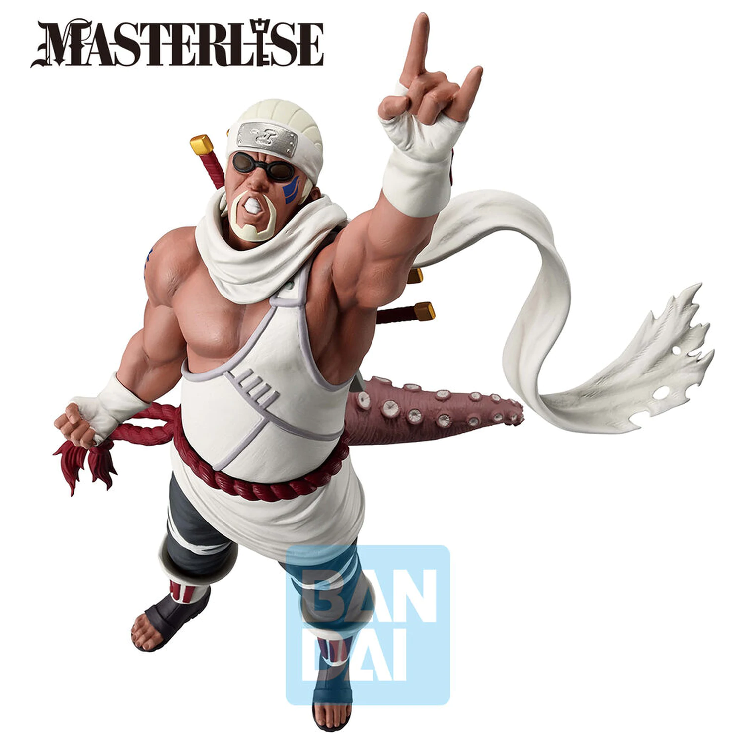 Naruto Shippuden Masterlise A Bridge Between the Lament of Samsara and Peace Killer Bee Ichibansho figura 27cm termékfotó