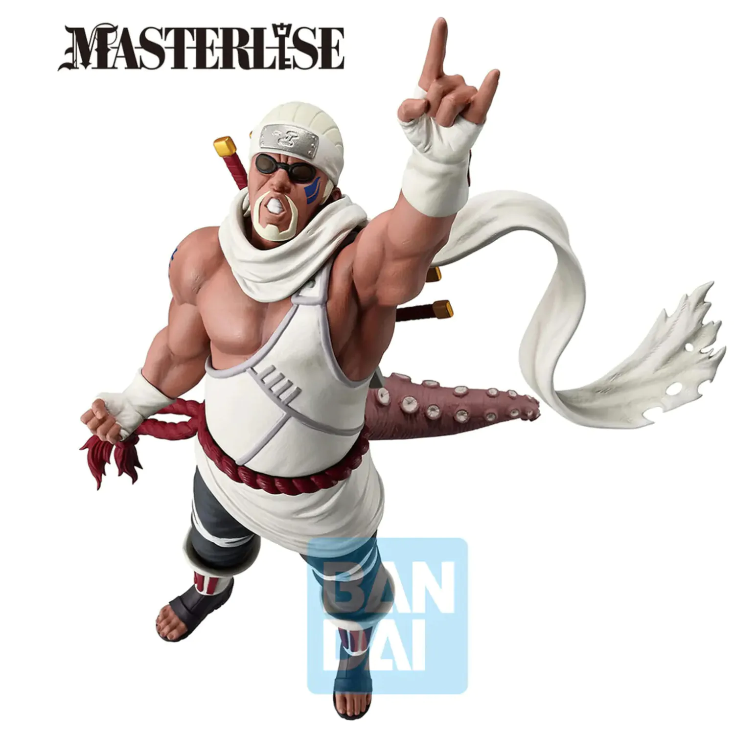 Naruto Shippuden Masterlise A Bridge Between the Lament of Samsara and Peace Killer Bee Ichibansho figura 27cm termékfotó