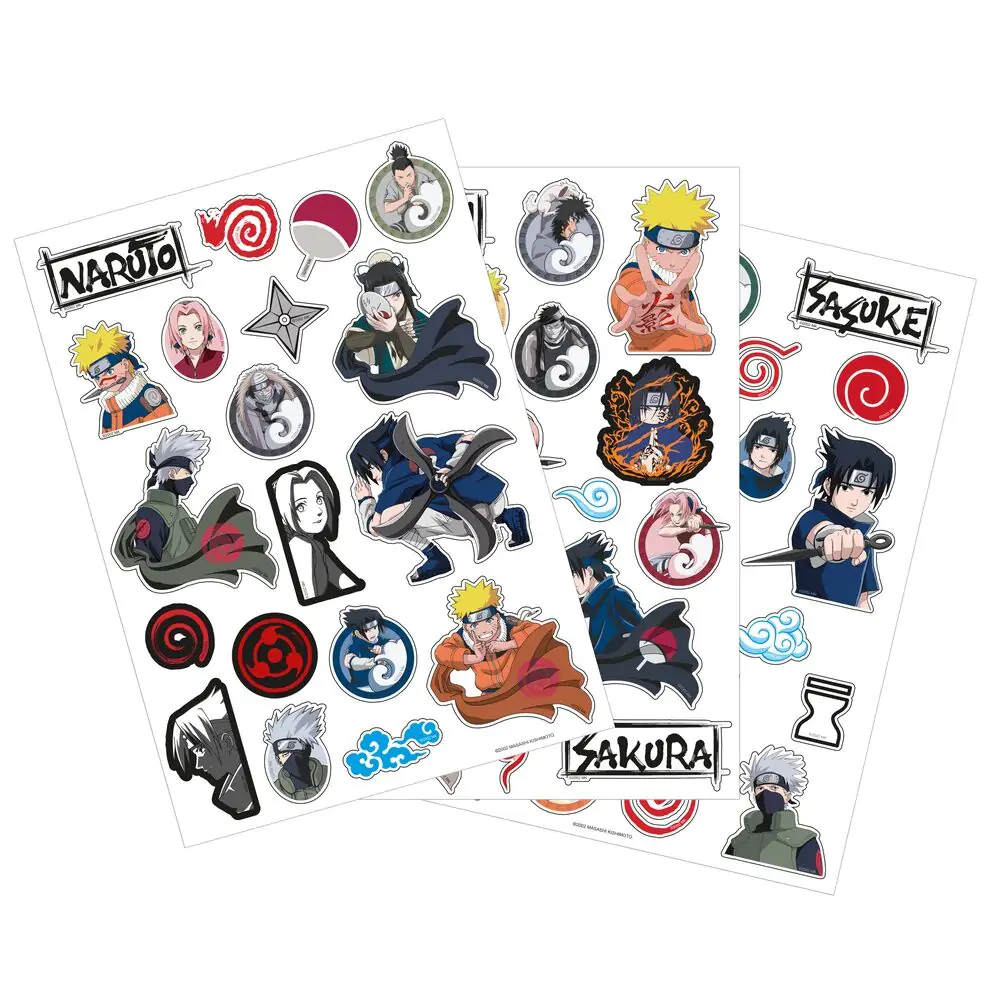 Naruto Shippuden matrica csomag termékfotó