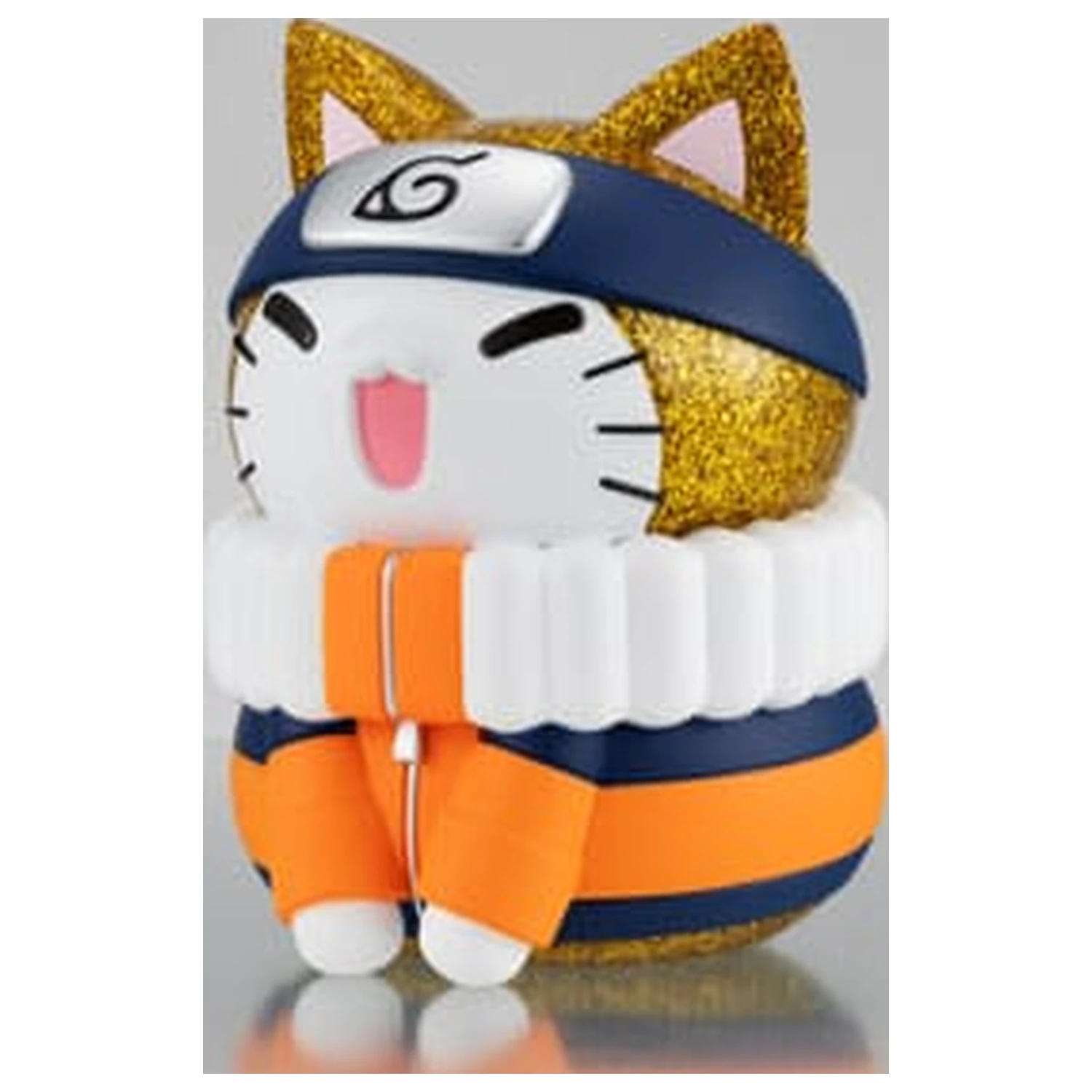 Naruto Shippuden Mega Cat Project Nyanto! Giant Nyaruto Series Trading figura Naruto Uzumaki Gold Ver. 10 cm  termékfotó
