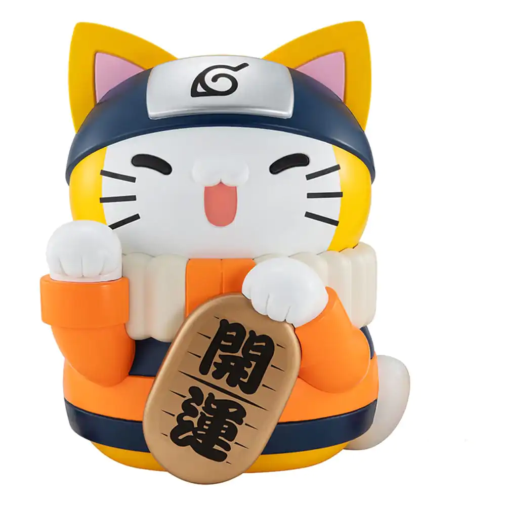 Naruto Shippuden Mega Cat Project Nyanto! The Big Nyaruto Series Trading figura Nyaruto Fortune Cats Giant Ver. 34 cm termékfotó