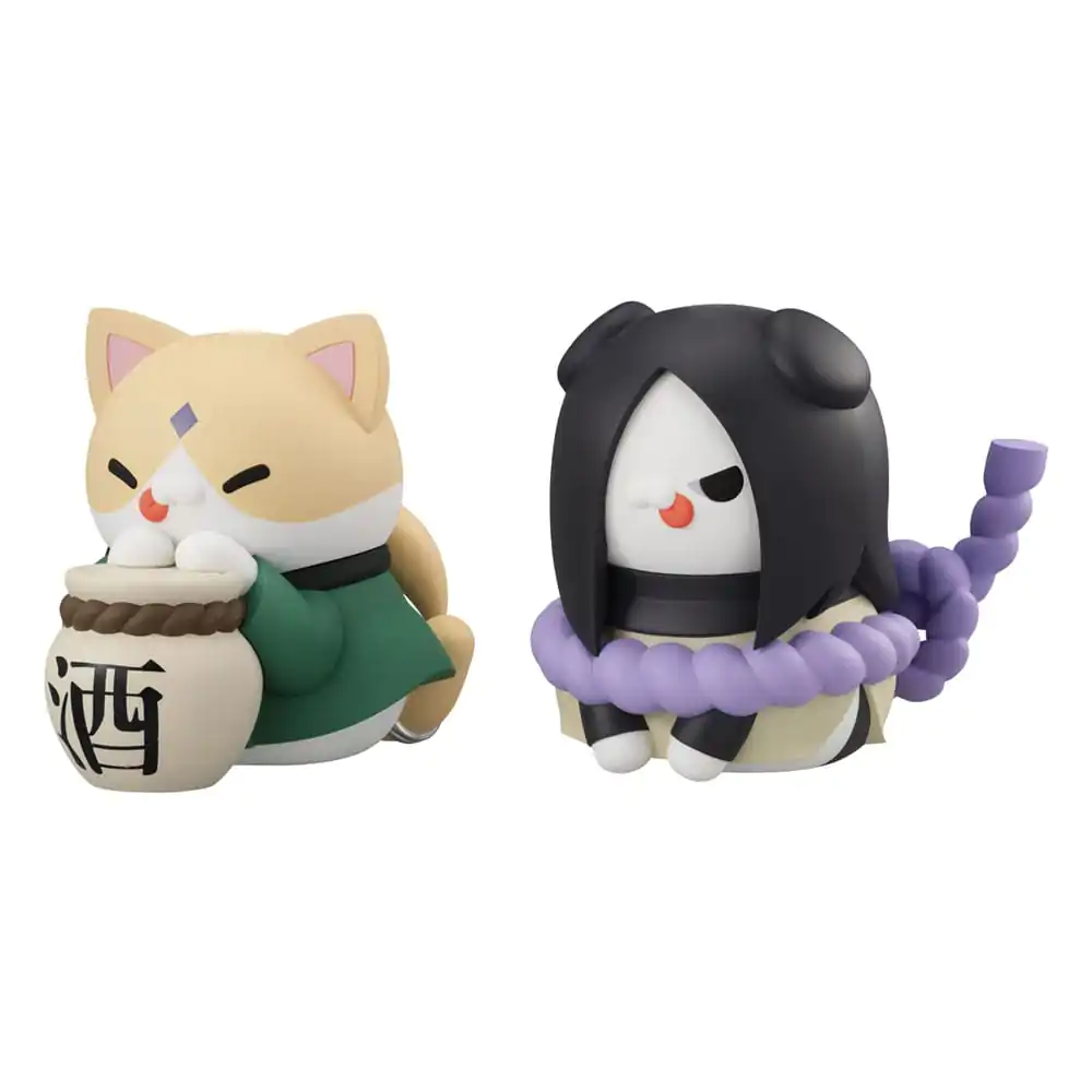 Naruto Shippuden Mega Cat Project Trading figurák Nyanto! The Big Nyaruto Series The Sannin csomag 10 cm (With Gift) termékfotó