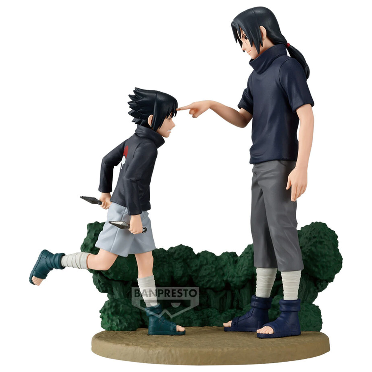 Naruto Shippuden Memorable Saga Sasuke Uchiha & Itachi Uchiha figura 14cm termékfotó