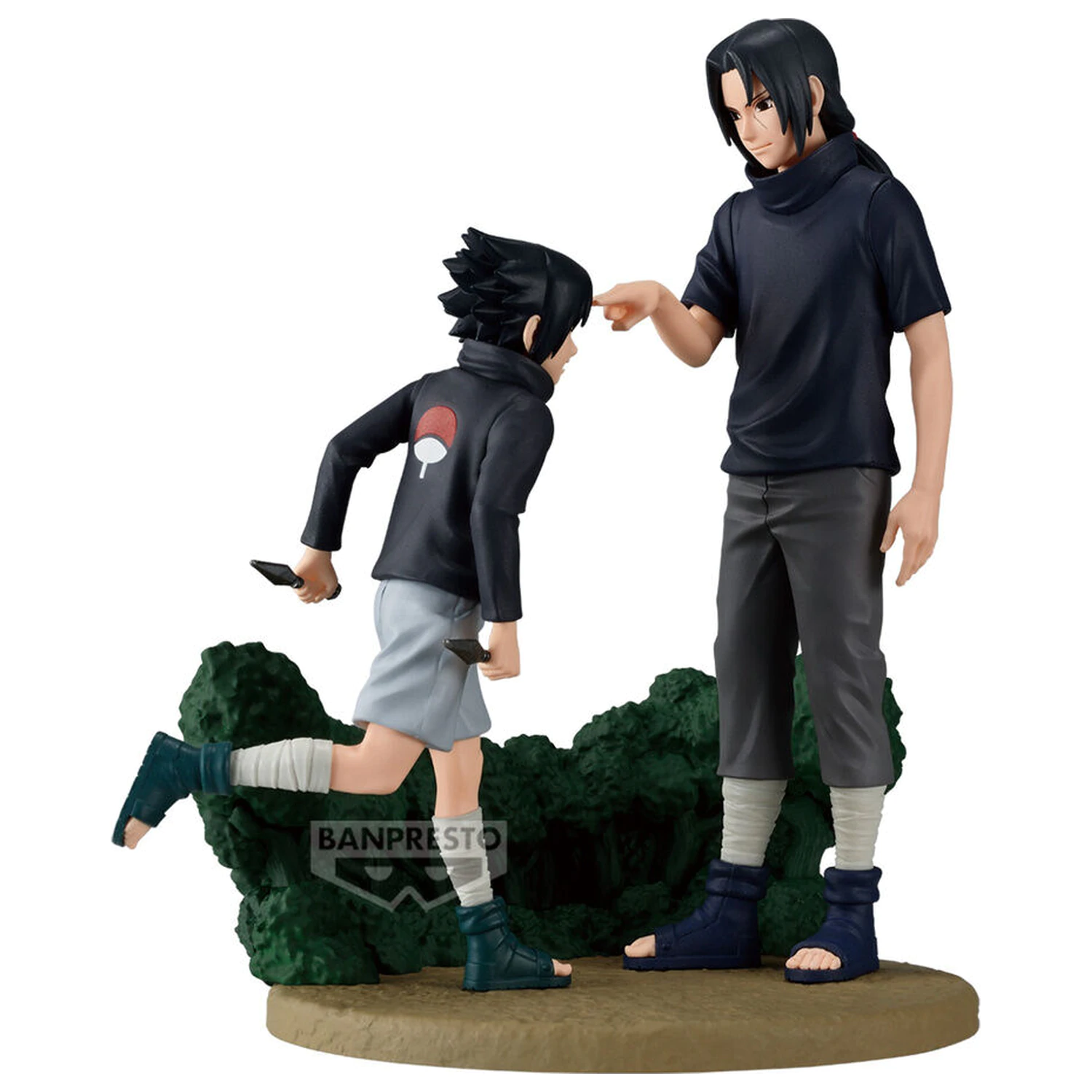 Naruto Shippuden Memorable Saga Sasuke Uchiha & Itachi Uchiha figura 14cm termékfotó