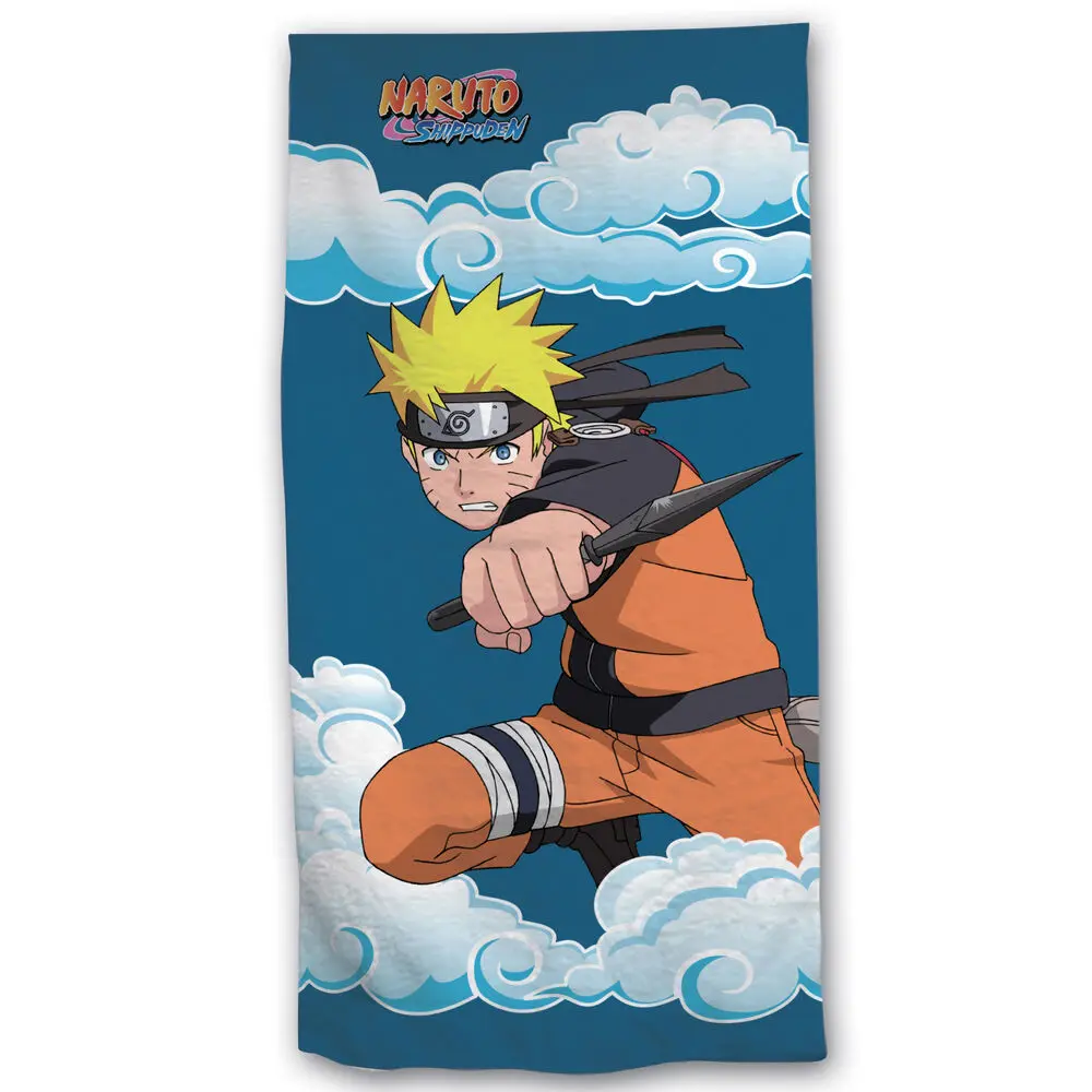Naruto Shippuden mikroszálas strand törölköző termékfotó