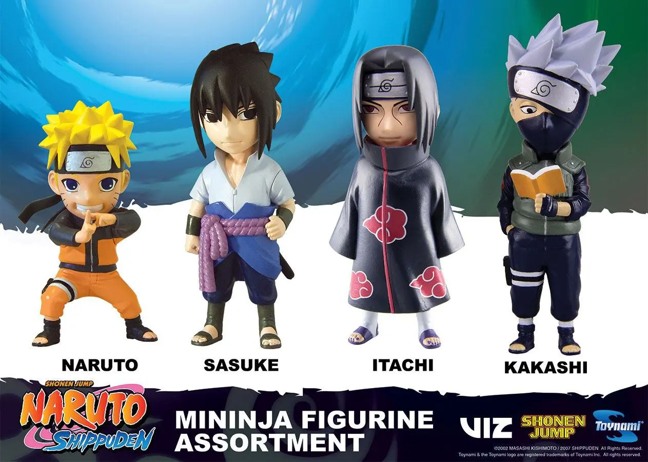 Naruto Shippuden Mininja Itachi Mini figura 8 cm termékfotó