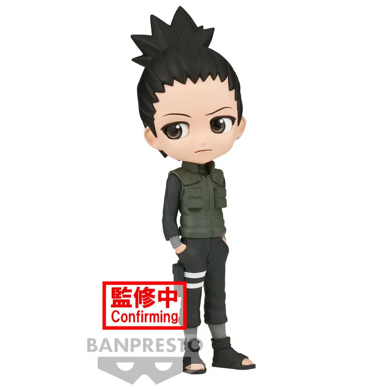 Naruto Shippuden Nara Shikamaru Ver.A Q posket figura 14cm termékfotó