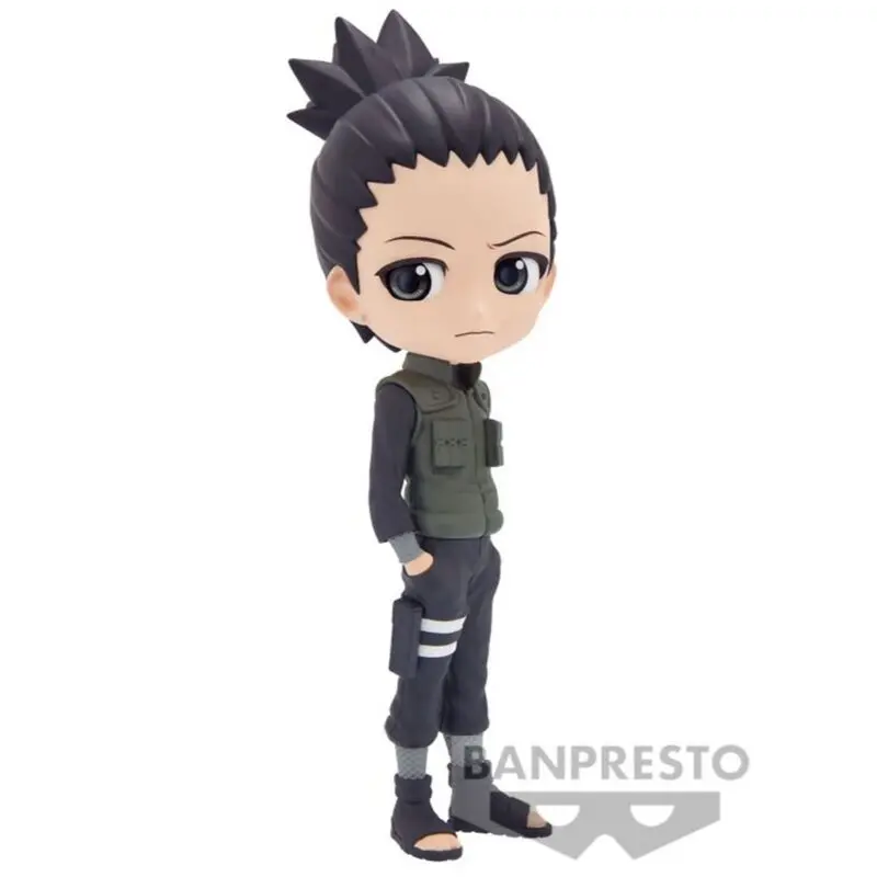 Naruto Shippuden Nara Shikamaru Ver.A Q posket figura 14cm termékfotó