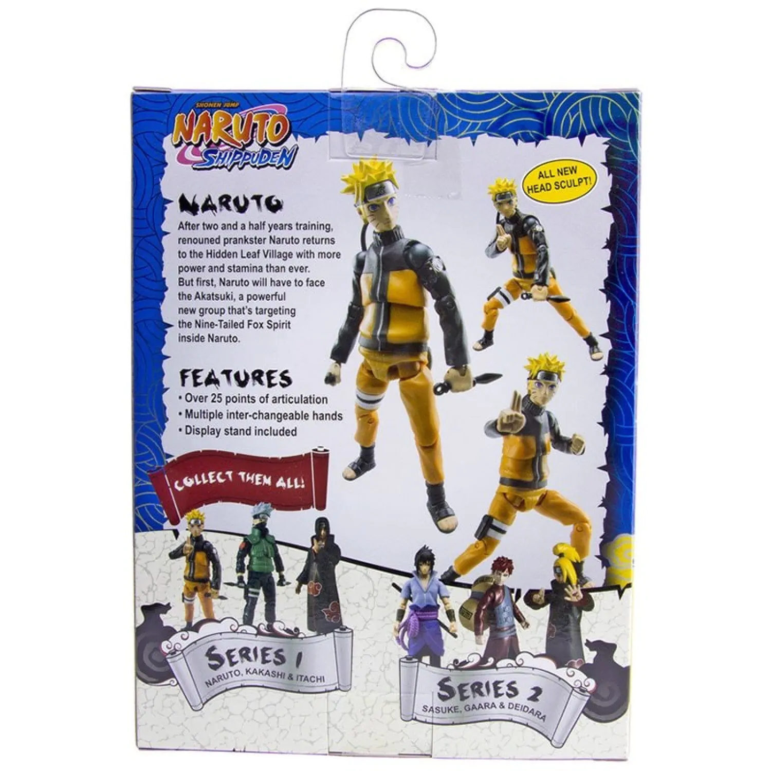 Naruto Shippuden Naruto akciófigura 10 cm termékfotó