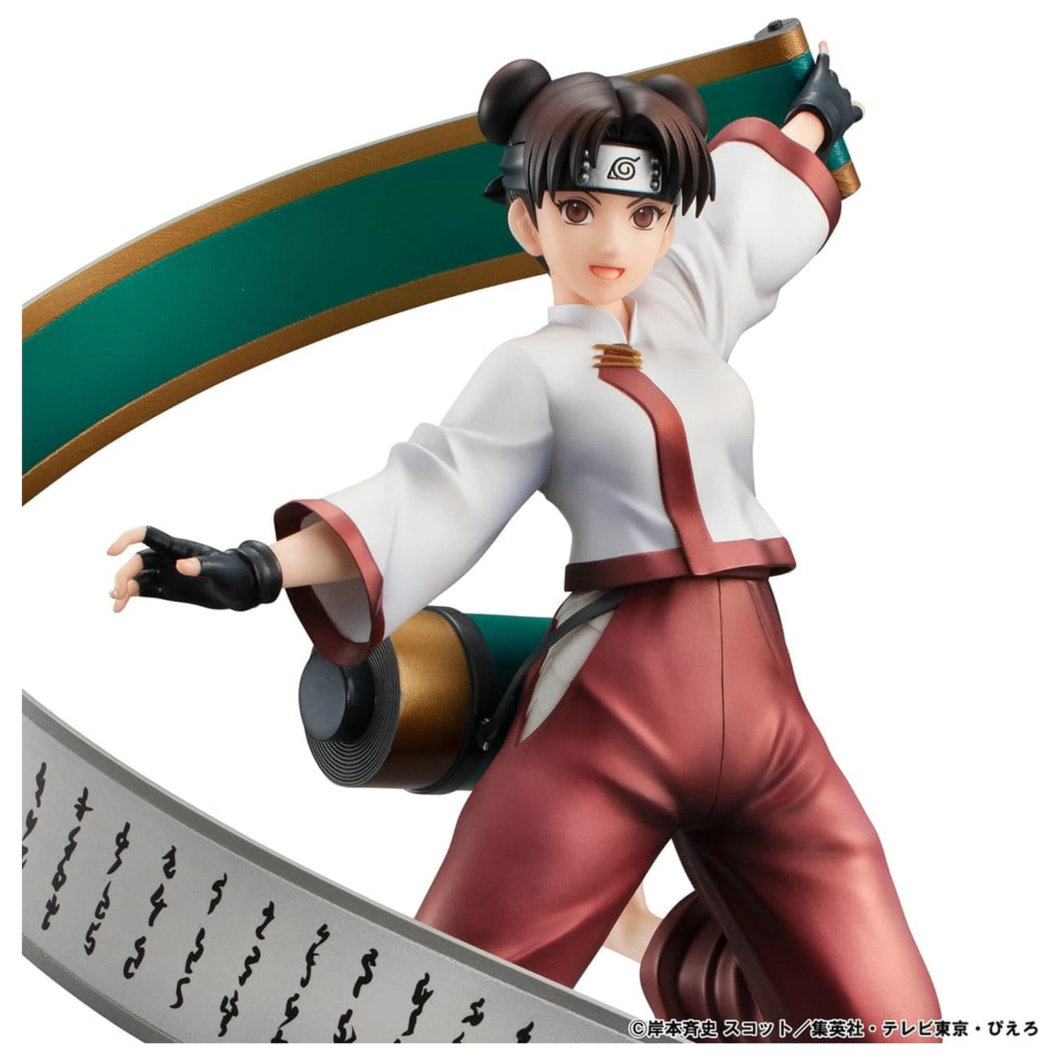 Naruto Shippuden Naruto Gals PVC figura Tenten  termékfotó