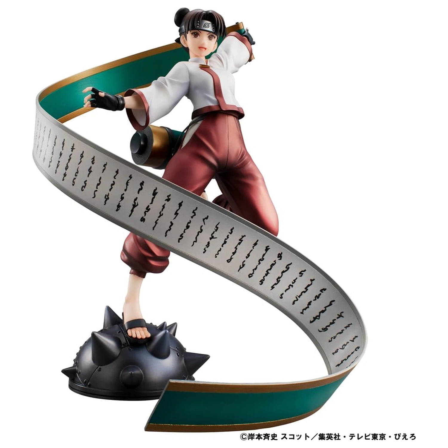 Naruto Shippuden Naruto Gals PVC figura Tenten  termékfotó