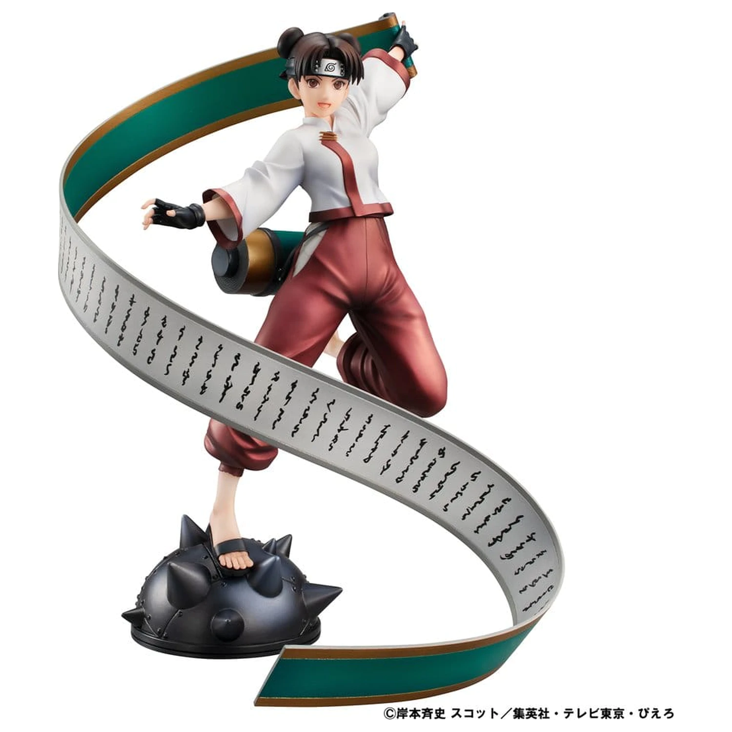 Naruto Shippuden Naruto Gals PVC figura Tenten  termékfotó