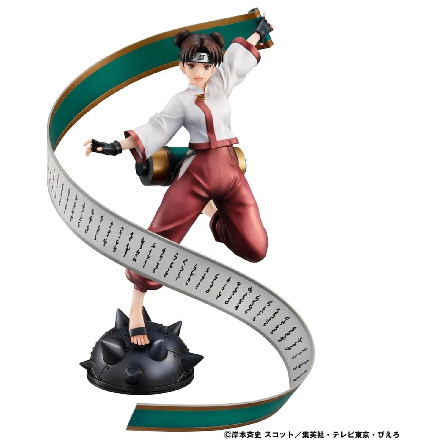 Naruto Shippuden Naruto Gals PVC figura Tenten  termékfotó