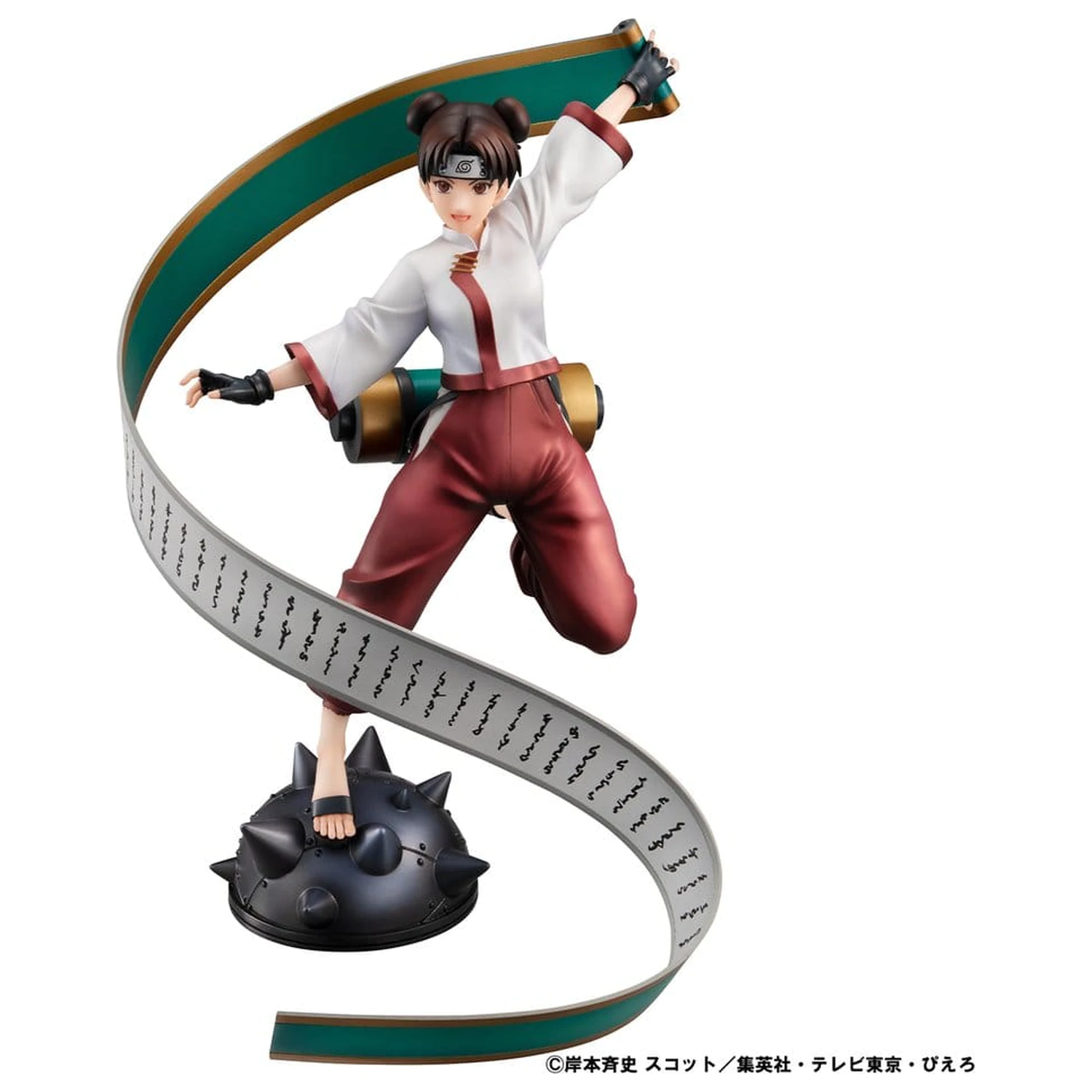 Naruto Shippuden Naruto Gals PVC figura Tenten  termékfotó