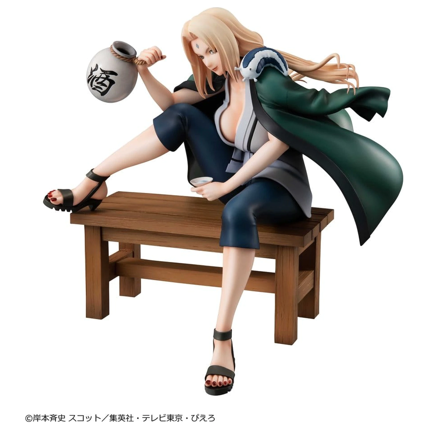 Naruto Shippuden Naruto Gals PVC figura Tsunade Ver.2 16 cm (Repeat) termékfotó
