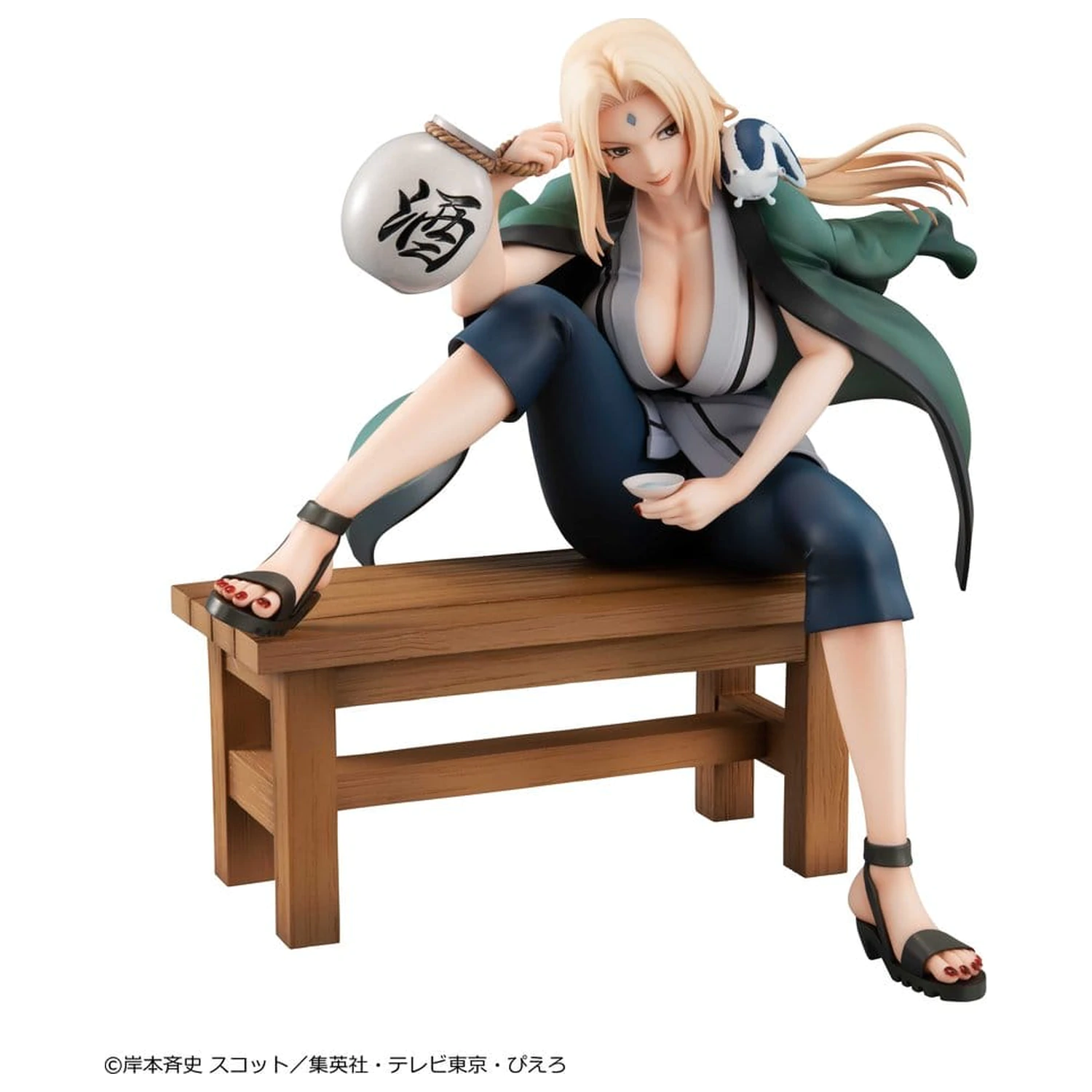 Naruto Shippuden Naruto Gals PVC figura Tsunade Ver.2 16 cm (Repeat) termékfotó