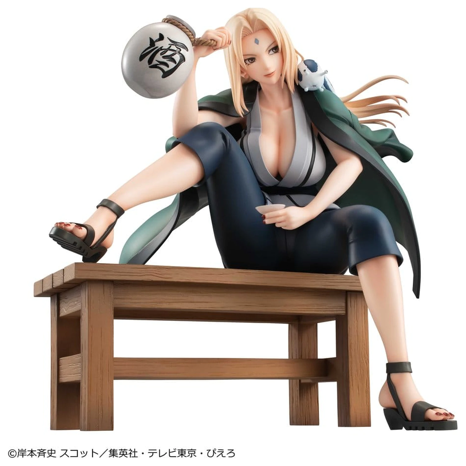 Naruto Shippuden Naruto Gals PVC figura Tsunade Ver.2 16 cm (Repeat) termékfotó