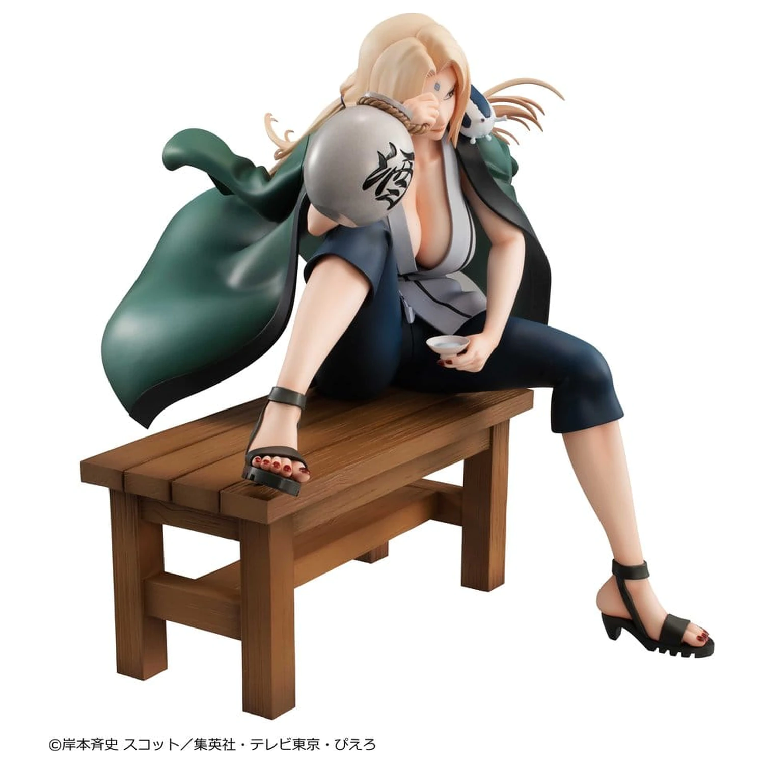 Naruto Shippuden Naruto Gals PVC figura Tsunade Ver.2 16 cm (Repeat) termékfotó