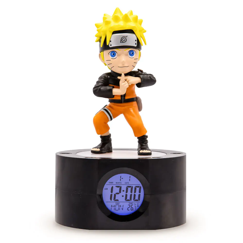 Naruto Shippuden Wecker mit Leuchtfunktion Naruto 18 cm termékfotó