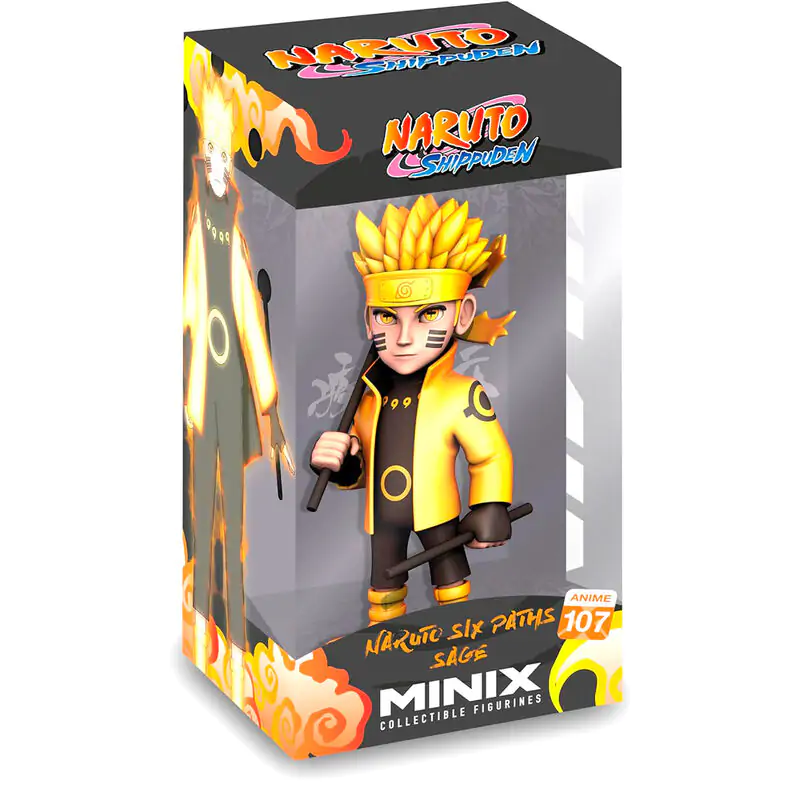 Bandai Minix Naruto Uzumaki Model, Collectable Naruto Figure, Bandai Minix Manga and Anime Toys Range