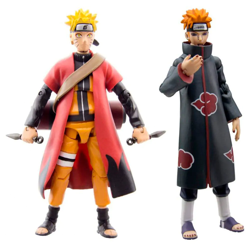 Naruto Shippuden Naruto vs Pain Sage Mode 25th Anniversary figura csomag 10cm termékfotó