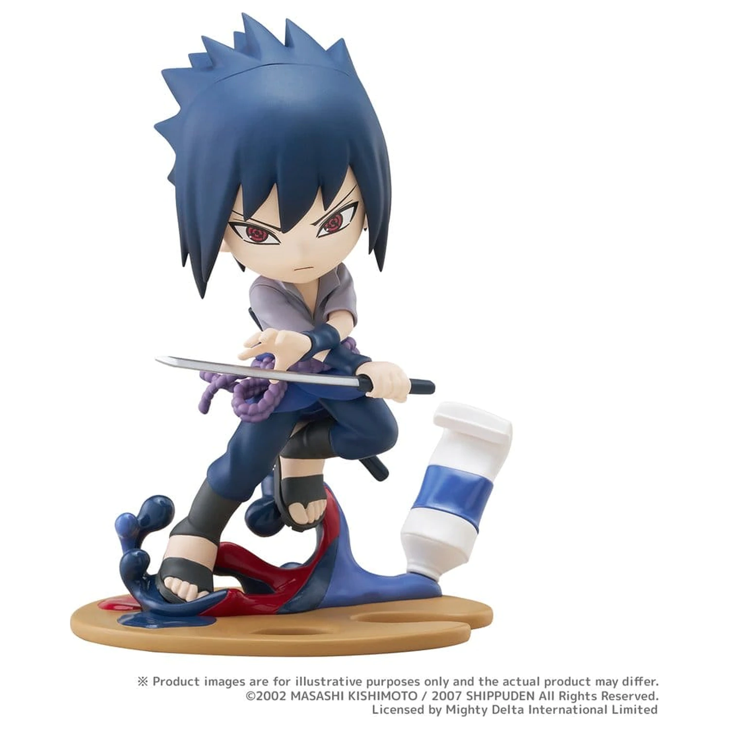 Naruto Shippuden PalVerse Pale PVC figura Sasuke Uchiha 12 cm termékfotó