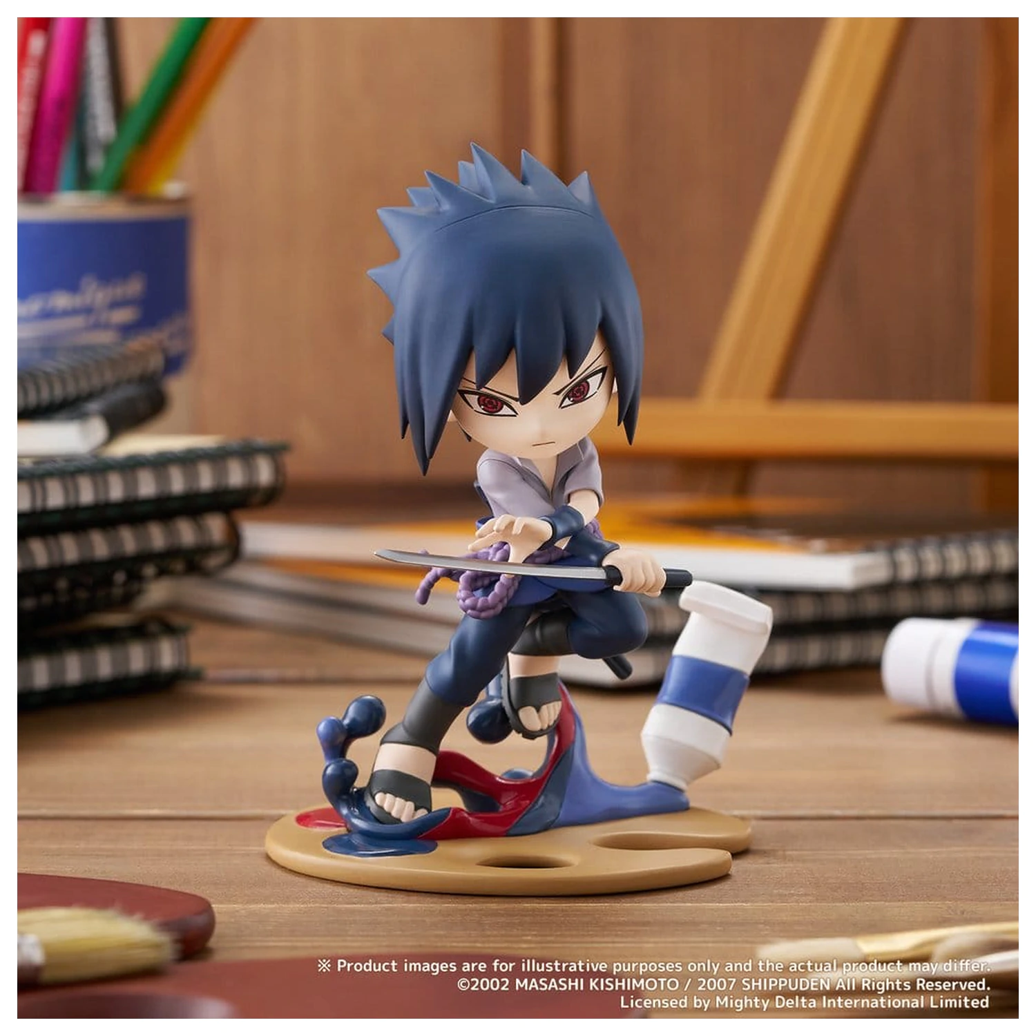 Naruto Shippuden PalVerse Pale PVC figura Sasuke Uchiha 12 cm termékfotó