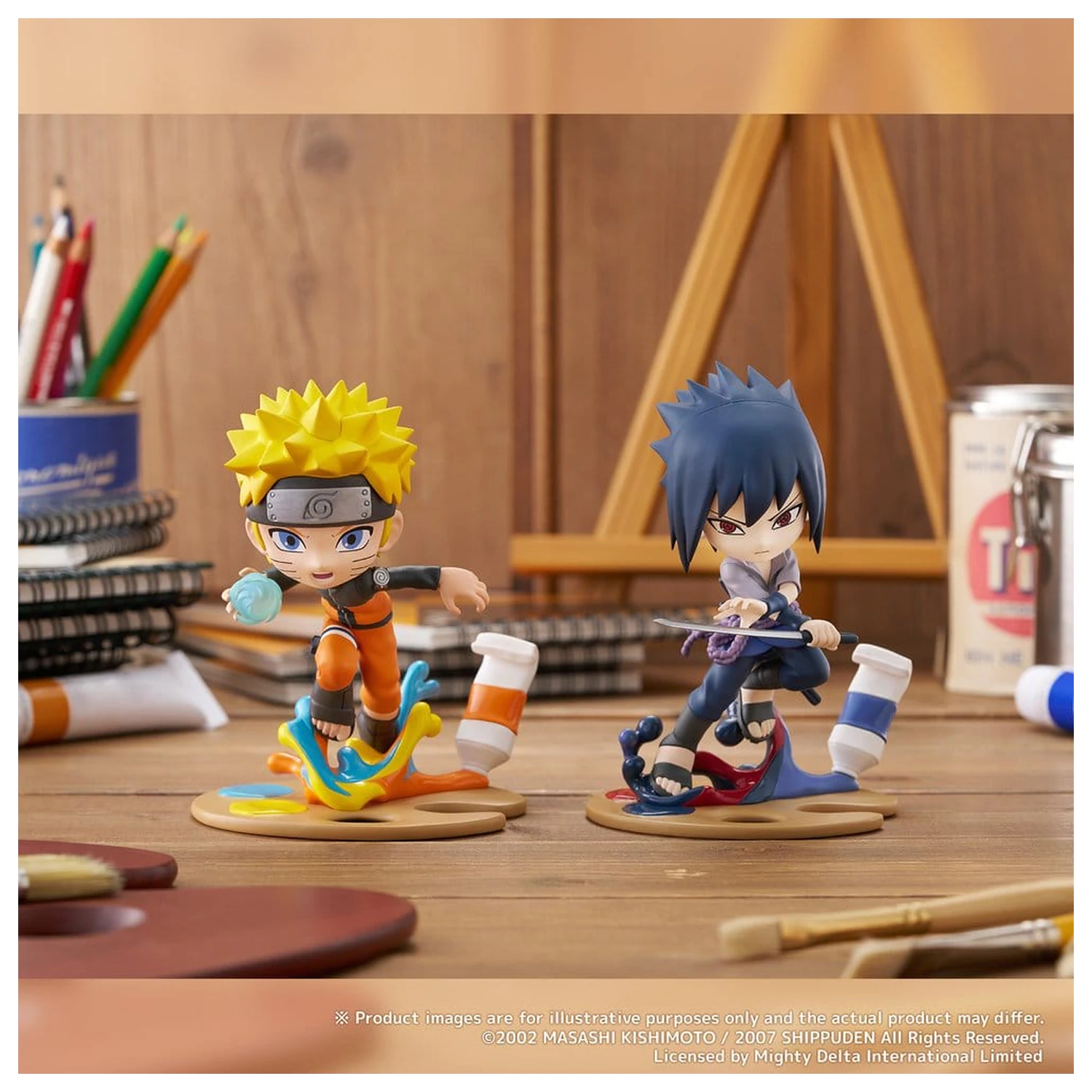 Naruto Shippuden PalVerse Pale PVC figura Sasuke Uchiha 12 cm termékfotó