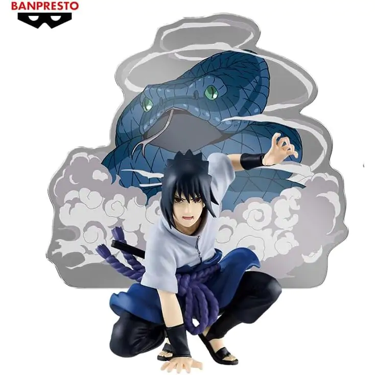 Naruto Shippuden Panel Spectacle Sasuke Uchiha Special figura 9cm termékfotó