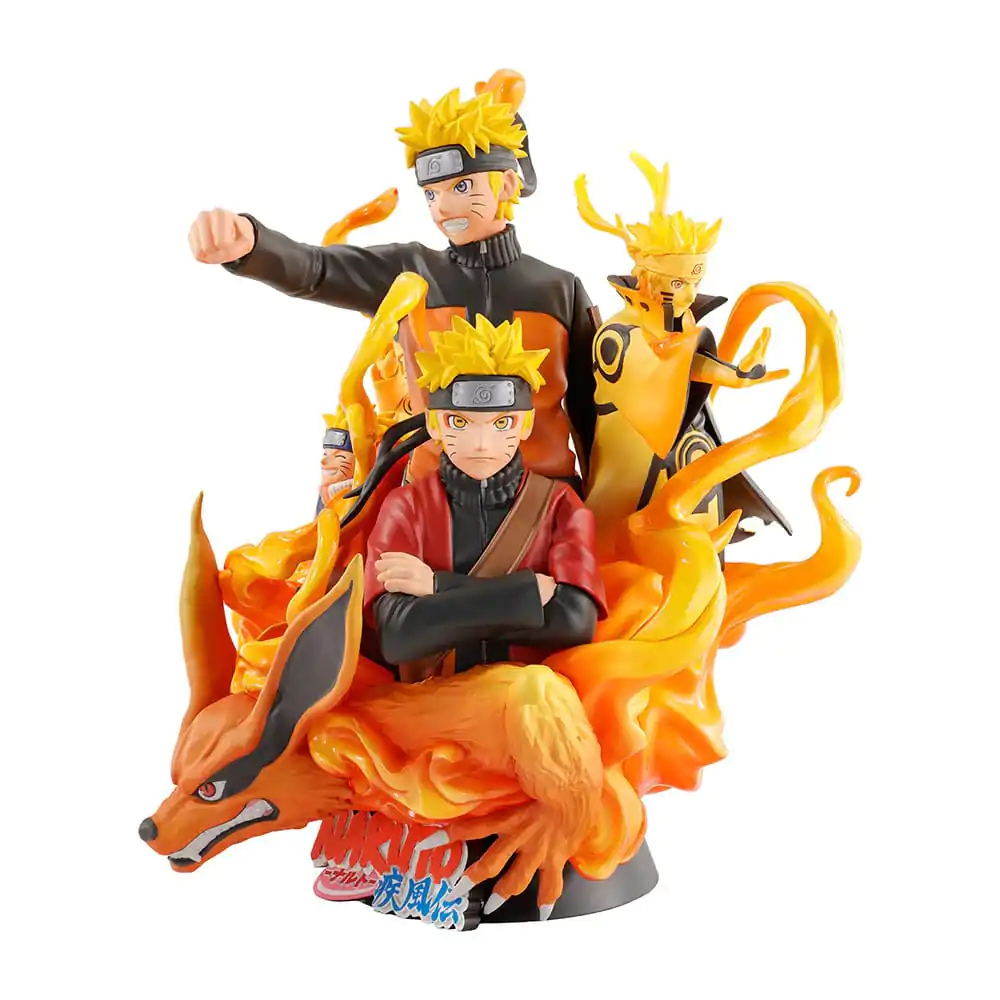 Naruto Shippuden Petitrama DX Naruto 01 PVC Mini szobor figura 15 cm termékfotó