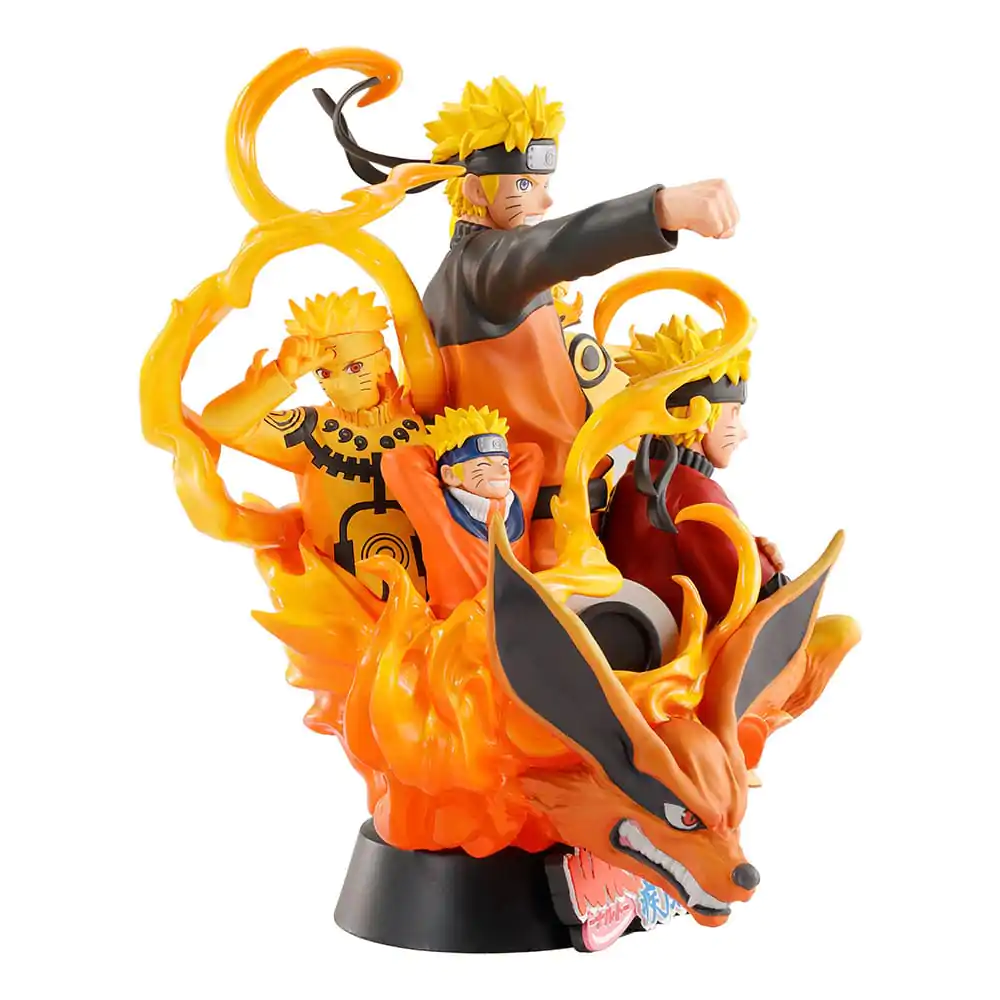 Naruto Shippuden Petitrama DX Naruto 01 PVC Mini szobor figura 15 cm termékfotó