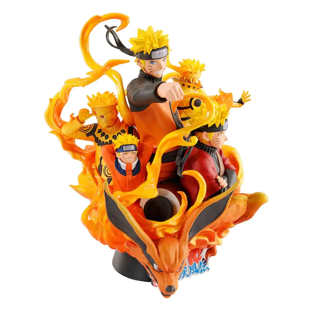 Naruto Shippuden Petitrama DX Naruto 01 PVC Mini szobor figura 15 cm termékfotó