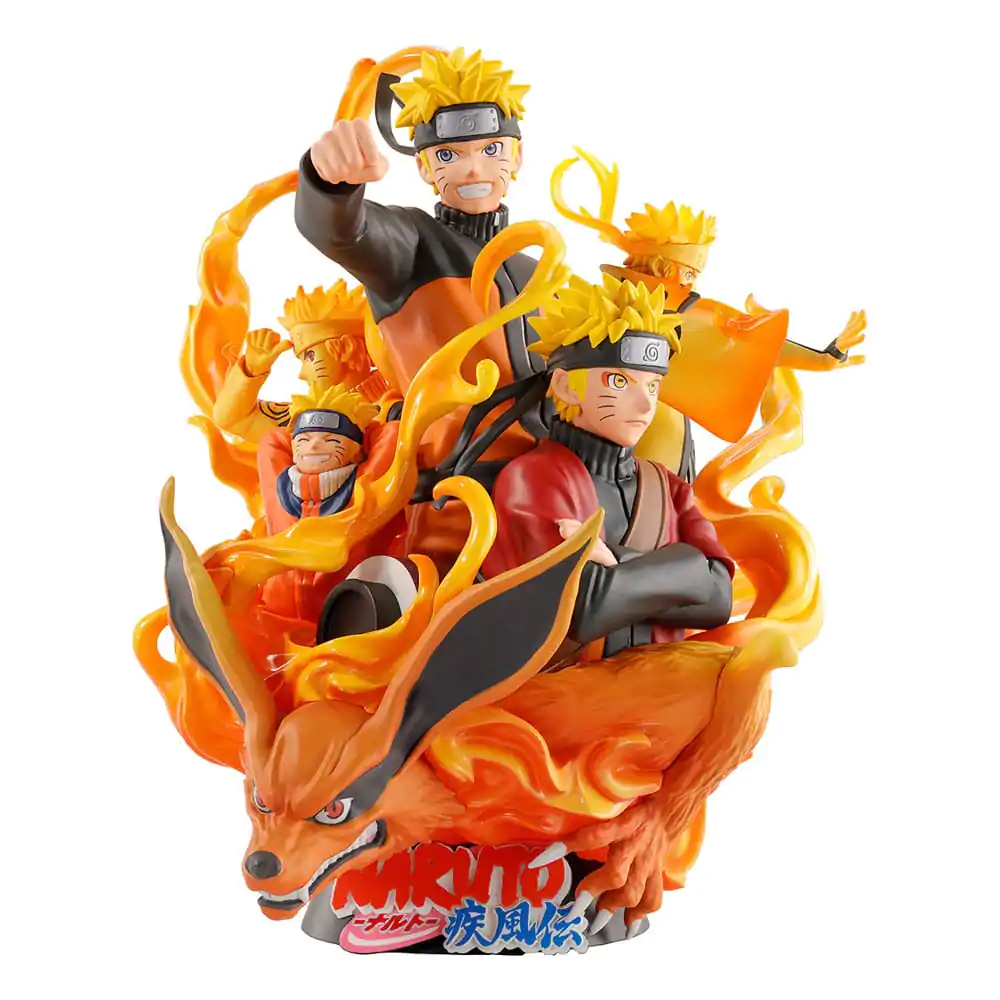 Naruto Shippuden Petitrama DX Naruto 01 PVC Mini szobor figura 15 cm termékfotó