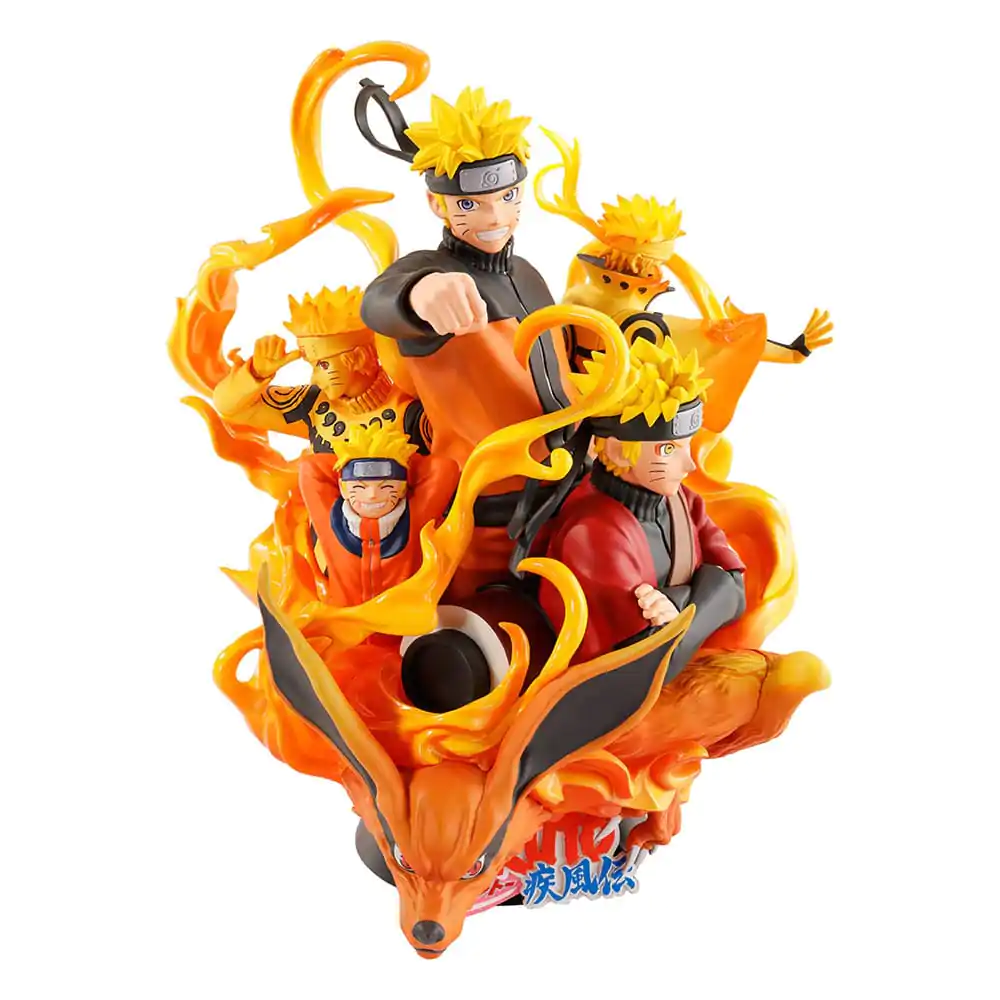 Naruto Shippuden Petitrama DX Naruto 01 PVC Mini szobor figura 15 cm termékfotó