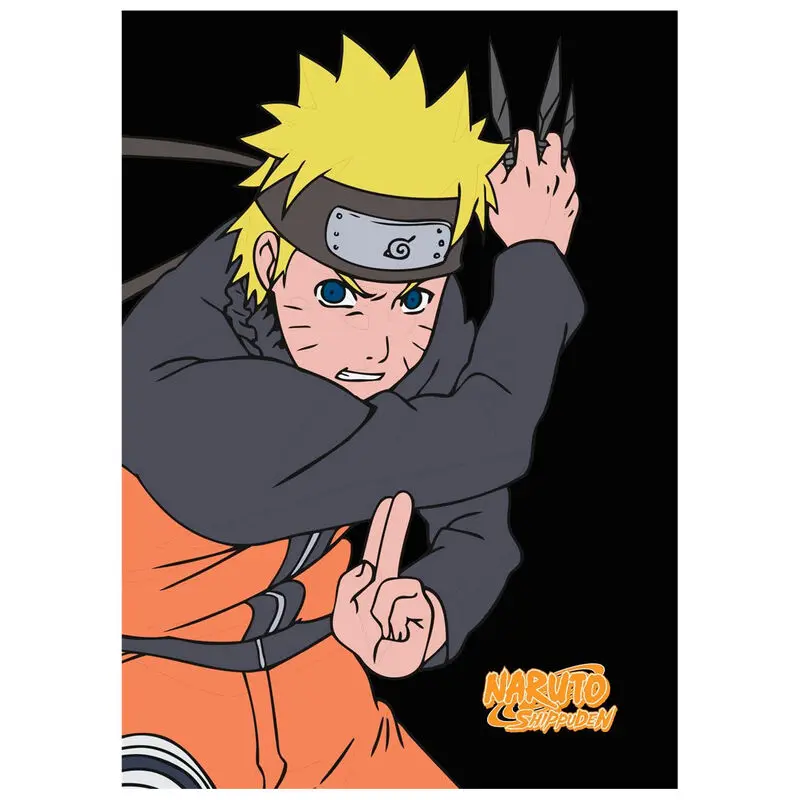 Naruto Shippuden pléd takaró termékfotó