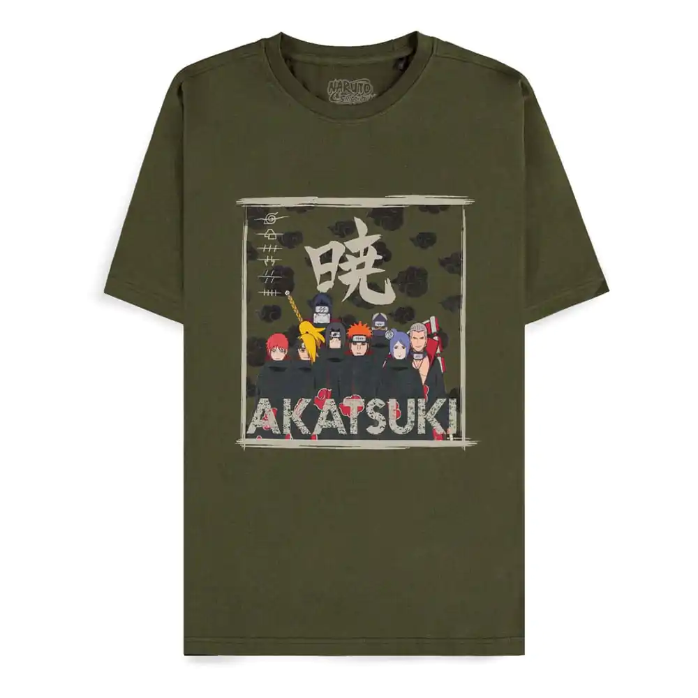 Naruto Shippuden Akatsuki Clan póló termékfotó