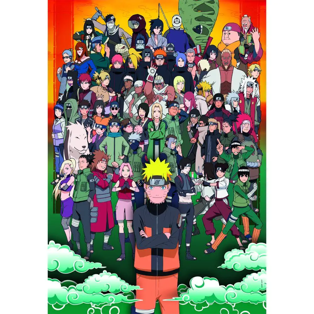 Naruto Shippuden puzzle 1500db-os termékfotó