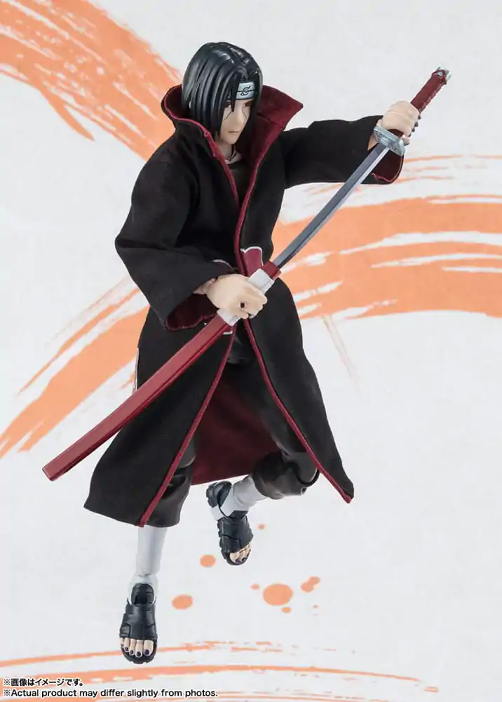 Naruto Shippuden S.H. Figuarts akciófigura Itachi Uchiha NarutoP99 Edition 15 cm termékfotó