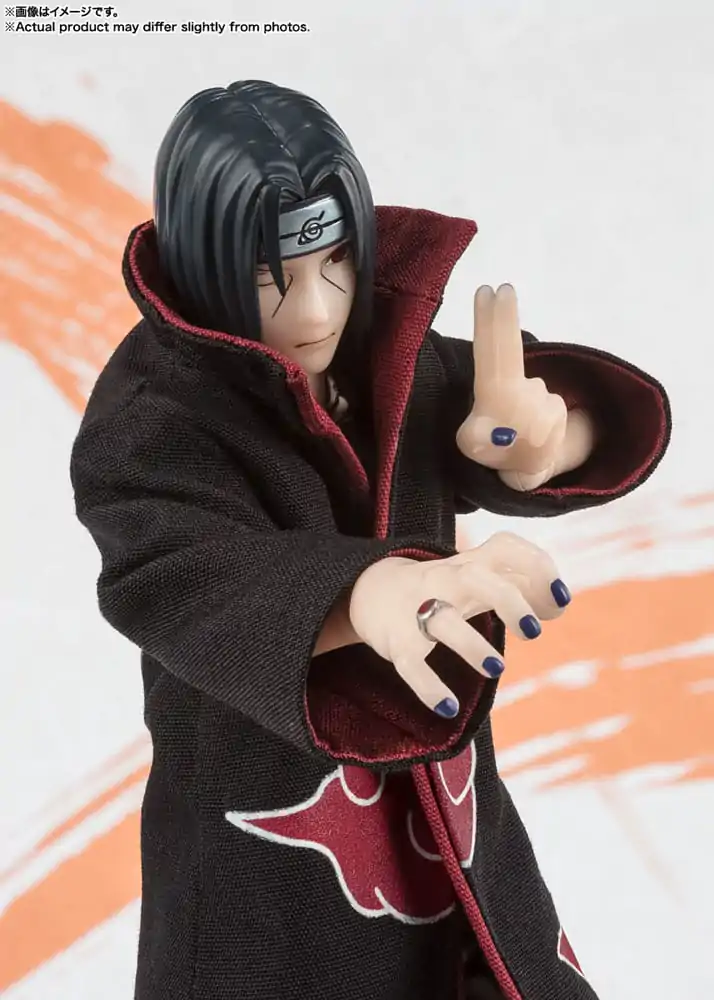 Naruto Shippuden S.H. Figuarts akciófigura Itachi Uchiha NarutoP99 Edition 15 cm termékfotó