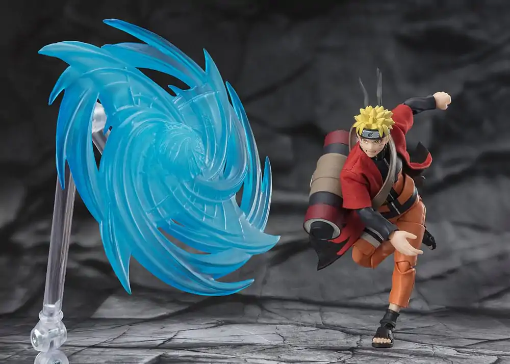 Naruto Shippuden S.H. Figuarts akciófigura Naruto Uzumaki (Sage Mode) - Savior of Konoha 15 cm termékfotó