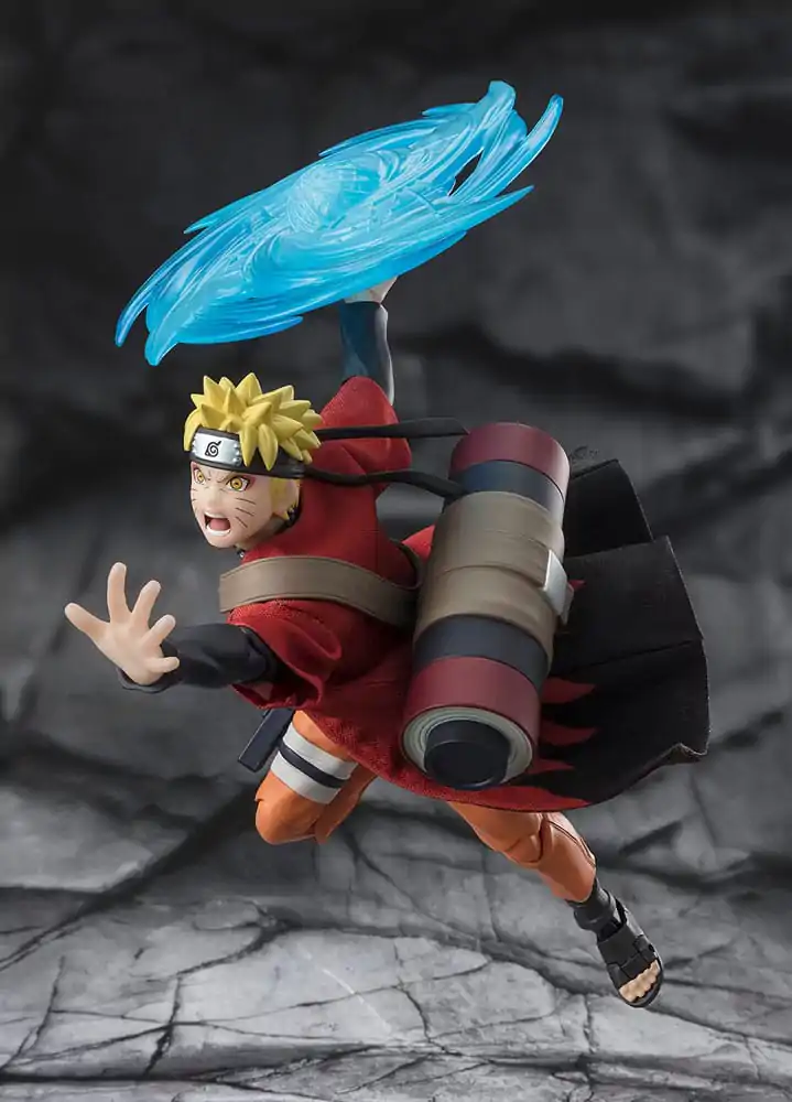 Naruto Shippuden S.H. Figuarts akciófigura Naruto Uzumaki (Sage Mode) - Savior of Konoha 15 cm termékfotó