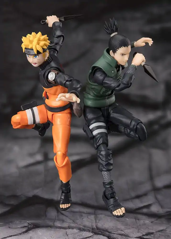 Naruto Shippuden S.H. Figuarts akciófigura Shikamura Nara Brilliant Strategist 15 cm termékfotó