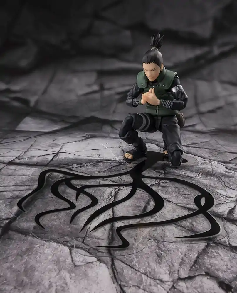 Naruto Shippuden S.H. Figuarts akciófigura Shikamura Nara Brilliant Strategist 15 cm termékfotó