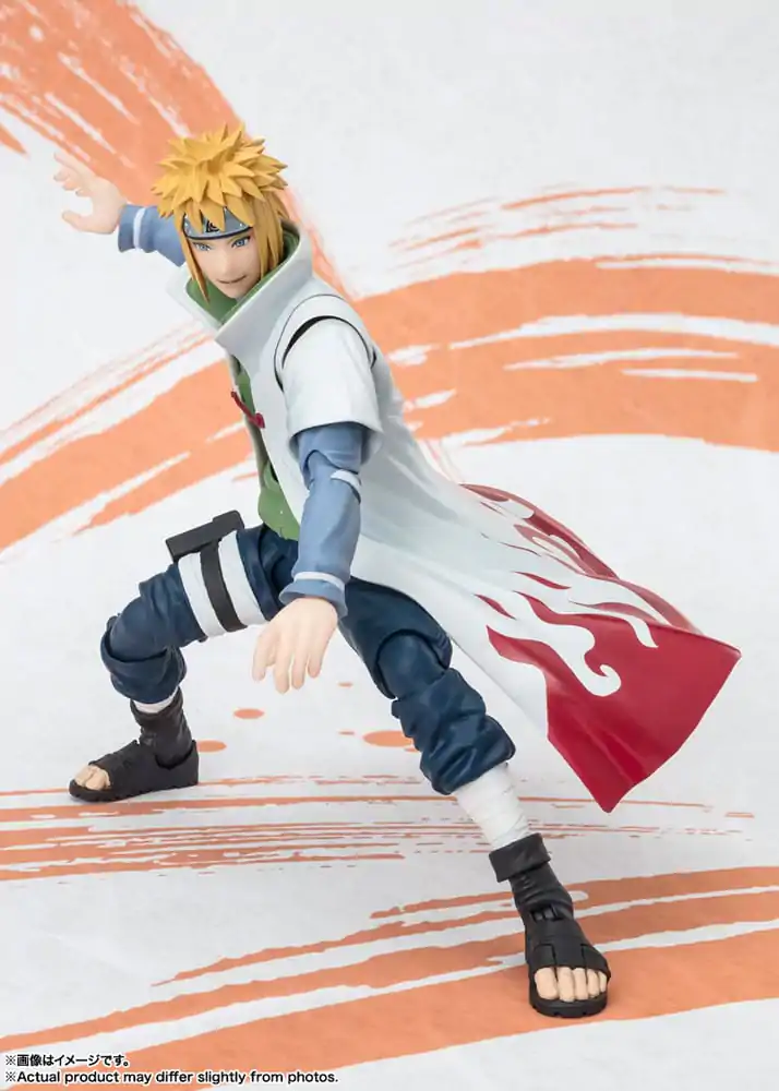 Naruto Shippuden S.H.Figuarts Minato Namikaze NarutoP99 Edition akciófigura 16 cm termékfotó