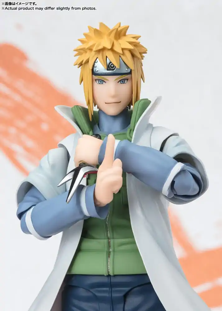 Naruto Shippuden S.H.Figuarts Minato Namikaze NarutoP99 Edition akciófigura 16 cm termékfotó