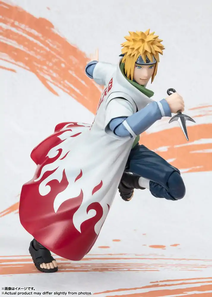 Naruto Shippuden S.H.Figuarts Minato Namikaze NarutoP99 Edition akciófigura 16 cm termékfotó