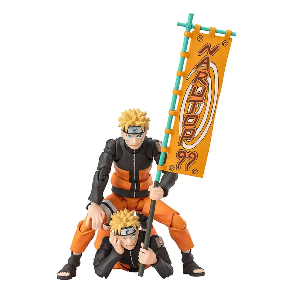 Naruto Shippuden S.H. Figuarts Naruto Uzumaki Naruto OP99 Edition akciófigura 15 cm termékfotó