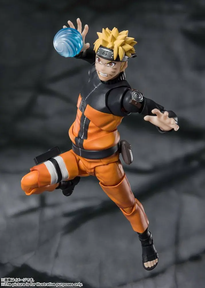 Naruto Shippuden S.H. Figuarts Naruto Uzumaki -The Jinchuuriki entrusted with Hope- akciófigura 14 cm termékfotó